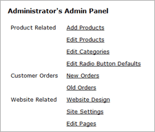 Administrator Demo